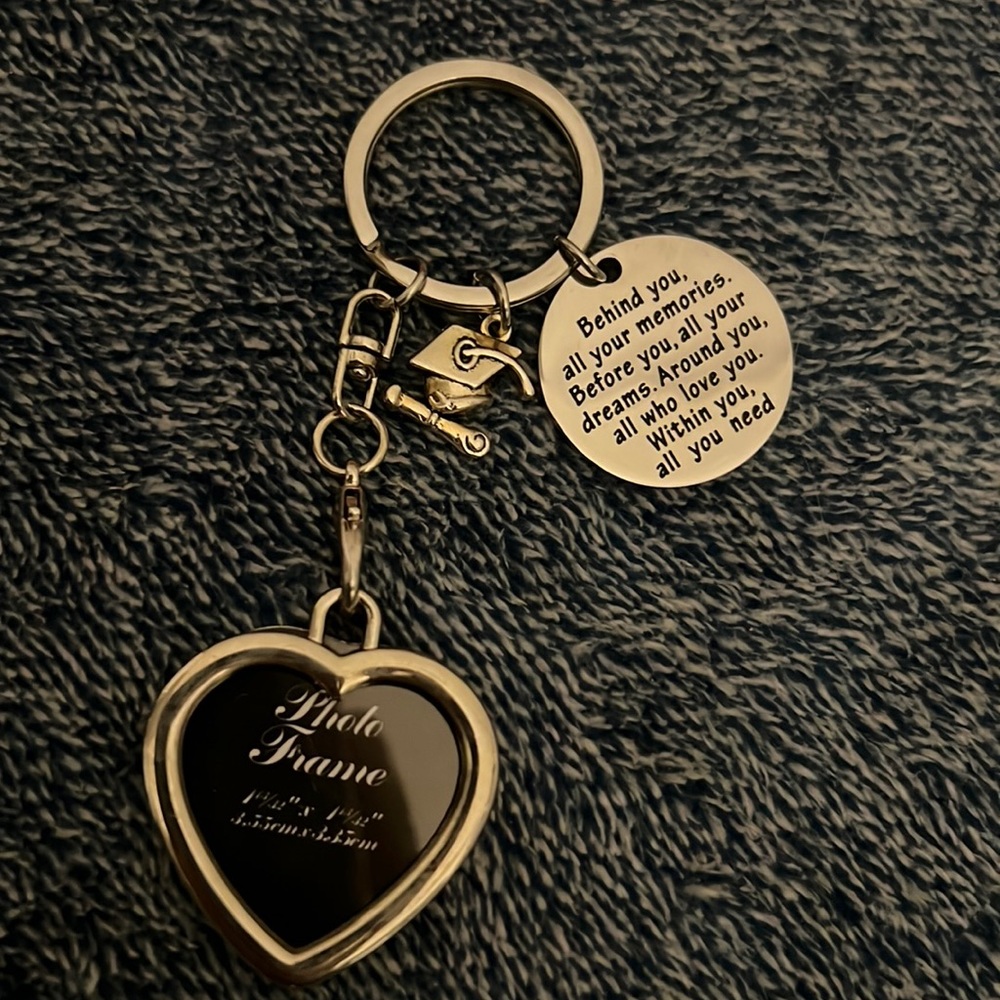 Graduation keychain